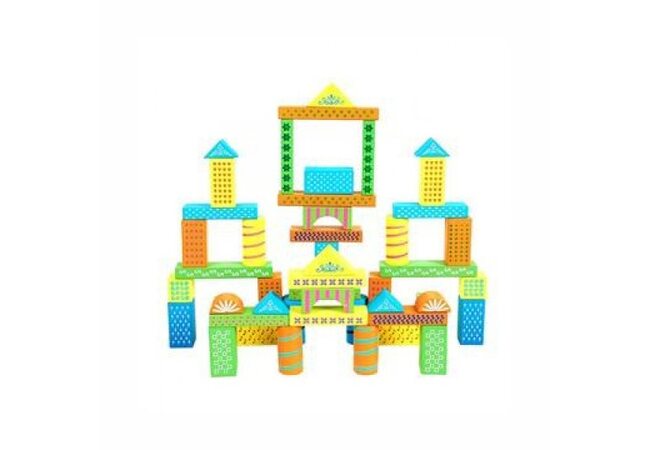 Цветной Конструктор-сортер, 48 дет.