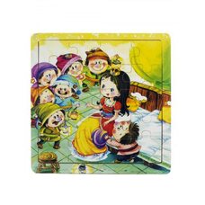 Деревянный пазл «Белоснежка», 20 эл.