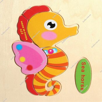 Sea horse (пазл дитячий)