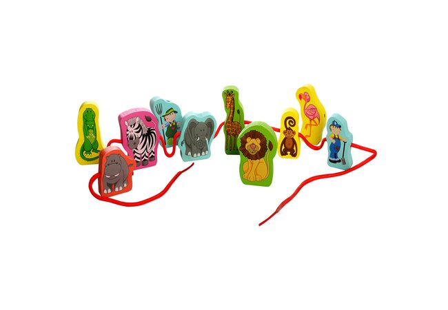 Шнуровка «Зоопарк» (объемная).