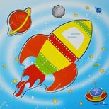 Собери картинку «Ракета»