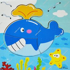 Собери картинку «Рыба Кит»