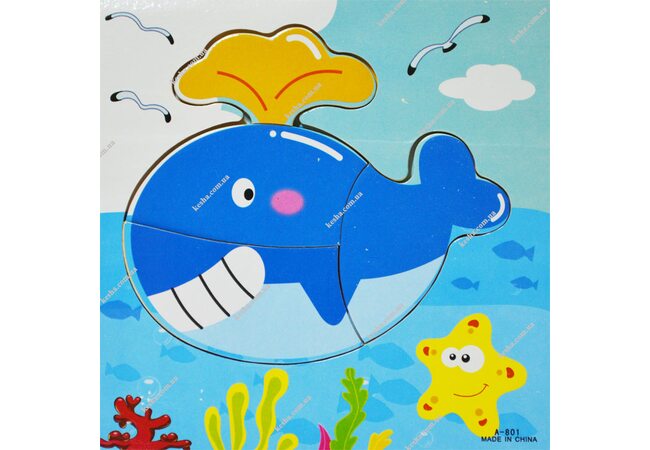 Собери картинку «Рыба Кит»