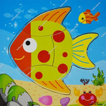 Збери картинку «Рибка»