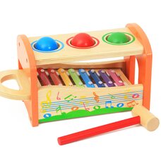 Стучалка-шарики и ксилофон 8 тонов.