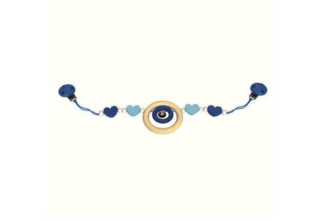 Подвеска на коляску (голубая)