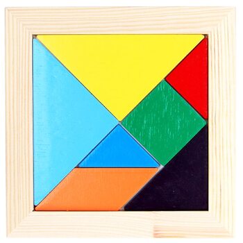 Мозаика-танграм, 7 дет. (разноцветная)