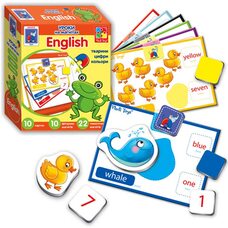 Английский на магнитах «Животные», укр.