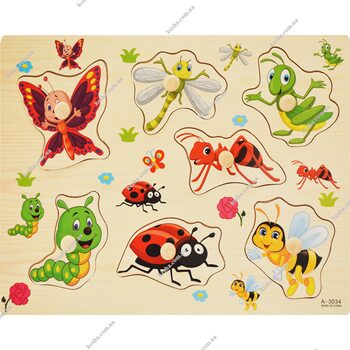 Вкладыши «Букашки»