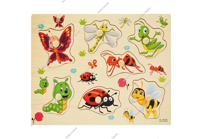 Вкладыши «Букашки»