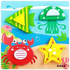 Объемные пазлы-картинки «Море»