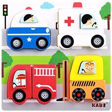 Объемные пазлы-картинки «Transport»
