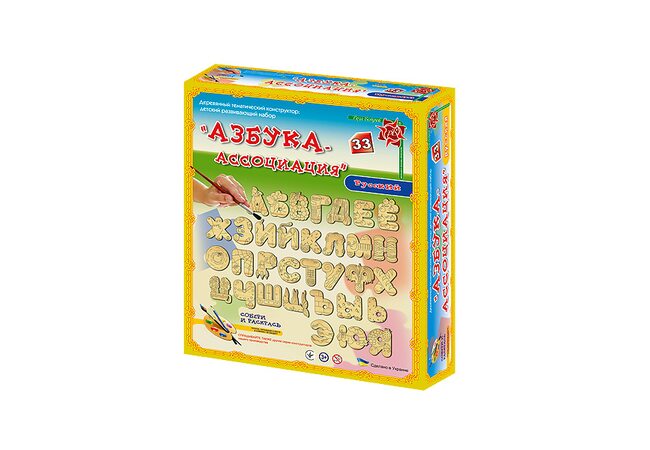 Набор для творчества «Азбука ассоциация», 33 дет.