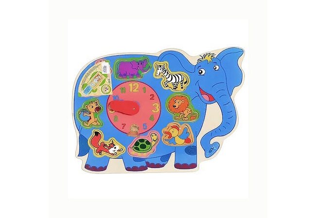 Часы-вкладыши «Слон»