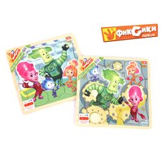 Деревянные пазлы «Фиксики», 6 дет.