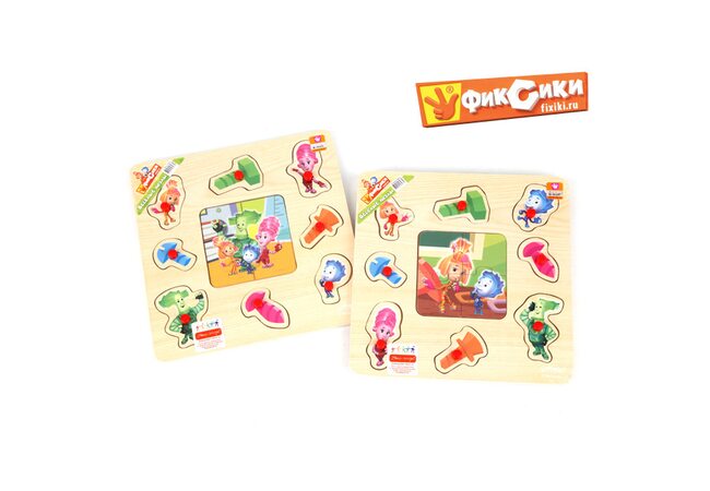 Рамка-вкладыш-пазл «Фиксики»
