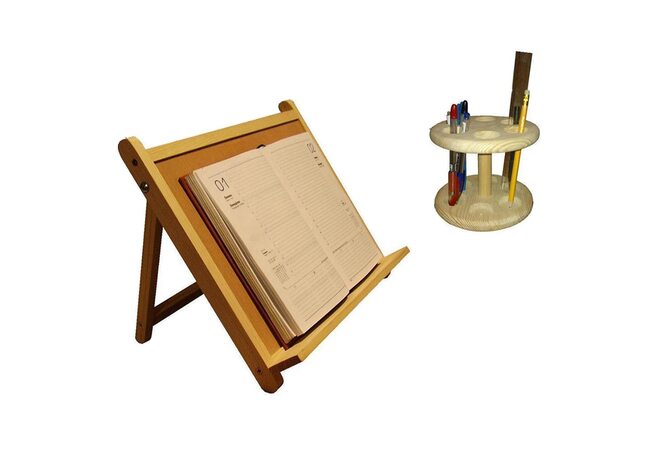 Подставка под книжку и под ручки.