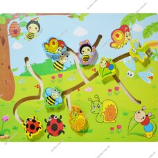 Деревянный лабиринт «Насекомые»