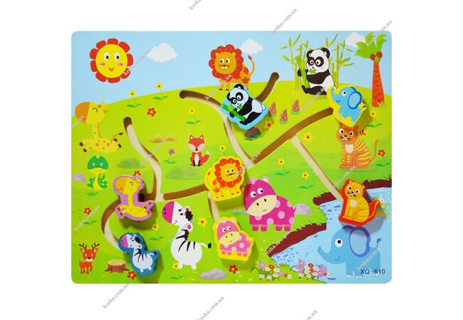 Деревянный лабиринт «Прогулка»