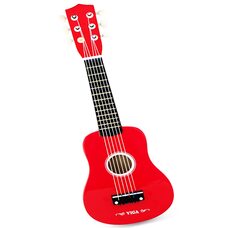 Деревянная гитара (красная)
