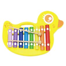 Ксилофон с ручкой «Уточка», 8 тонов