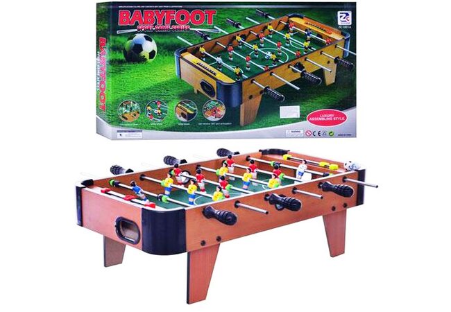 Настольный футбол на штангах