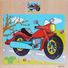 Пазл «Мотоцикл», 12 дет.