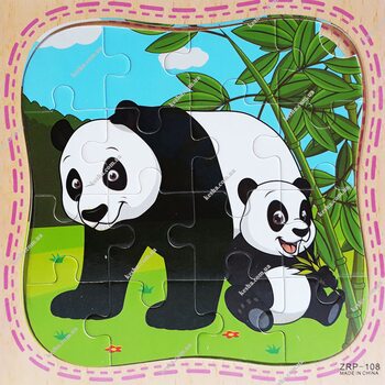 Пазл «Пандочки», 16 дет.