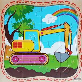 Пазл «Экскаватор», 16 дет.