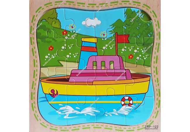 Пазл «Корабль», 16 дет.