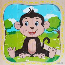 Пазл «Обезьянка», 16 дет.