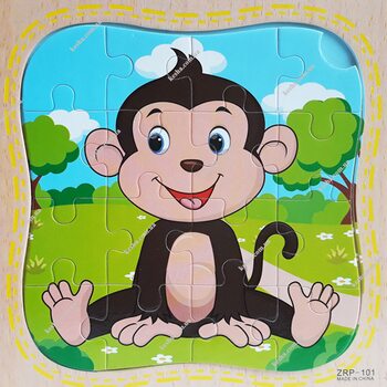 Пазл «Обезьянка», 16 дет.