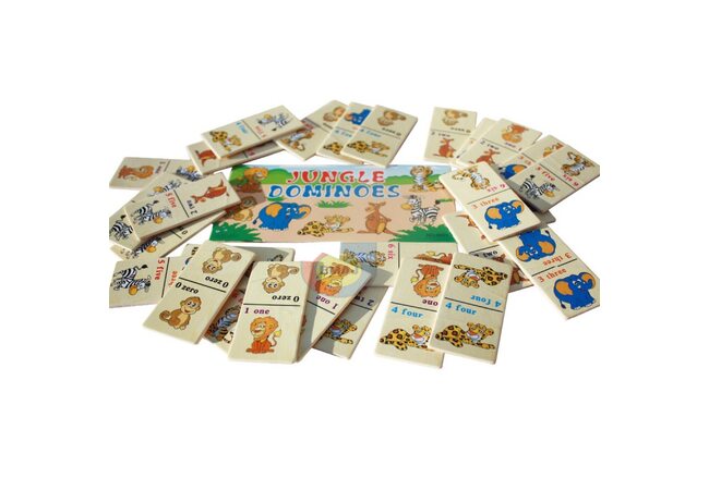 Домино «Экзотические животные»