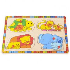 Вкладыши «Животные Африки с малышами»