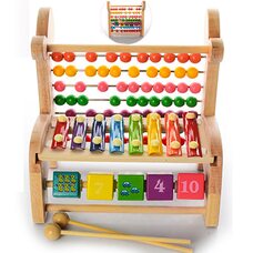 Ксилофон-счеты-кубики