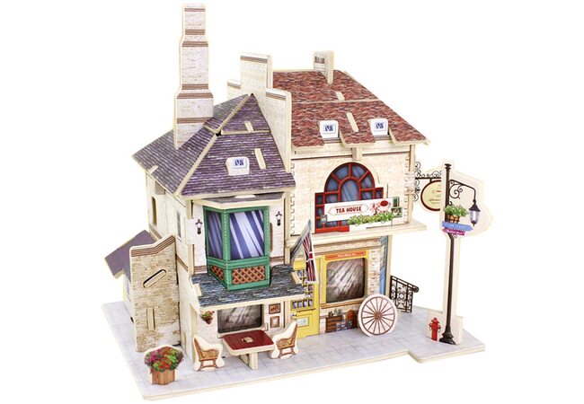 Чайная (Британия), сборная модель, 46 дет.