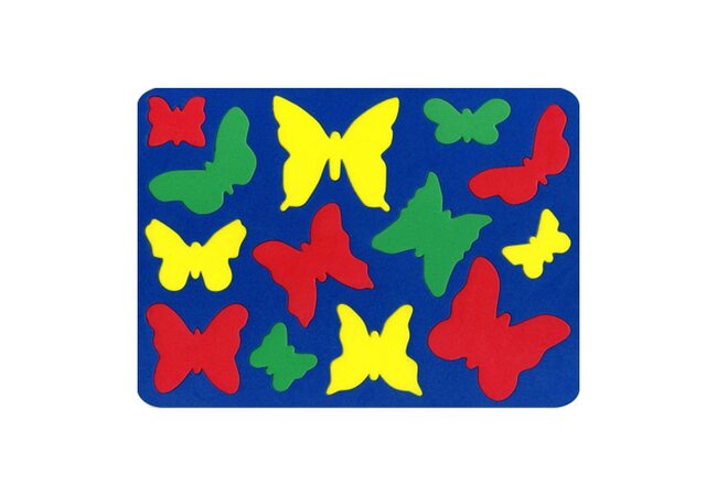 Разноцветные бабочки