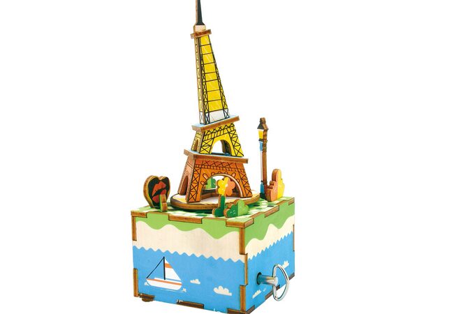 Музыкальный конструктор «Башня», заводной.