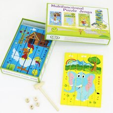 Настольная игра «Дженга-пазлы»
