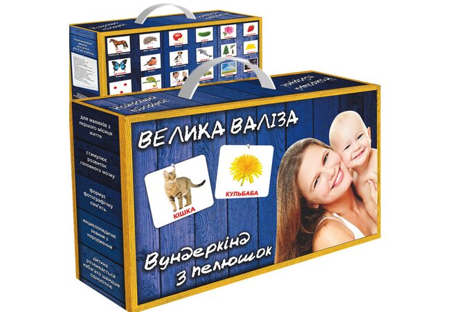 Подарочный набор «Большой чемодан» (укр.). Ламинация.