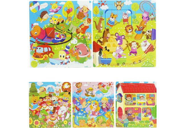 Пазлы-гиганты, 196 дет.