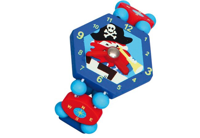 Часики-браслет «Пират» (синие)