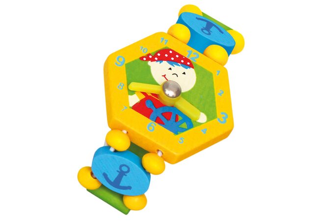 Часики-браслет «Пират» (желтые)