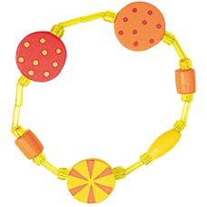Деревянный браслет «Фрукты»