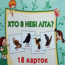 Набор карточек «Птицы» (укр.)