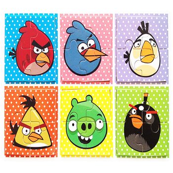 Пазлы «Angry Birds», 4 эл.