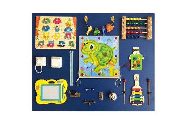 Бизиборд «Гигант» (синий)