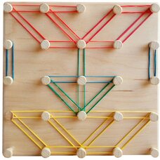 Математический планшет «Фантазируем» 5х5 (геоборд)