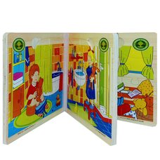 Книга-пазл «Распорядок дня»