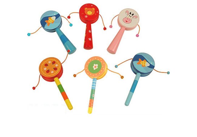 Деревянная погремушка-императора